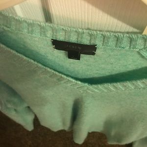 Jcrew mint long sleeve shirt